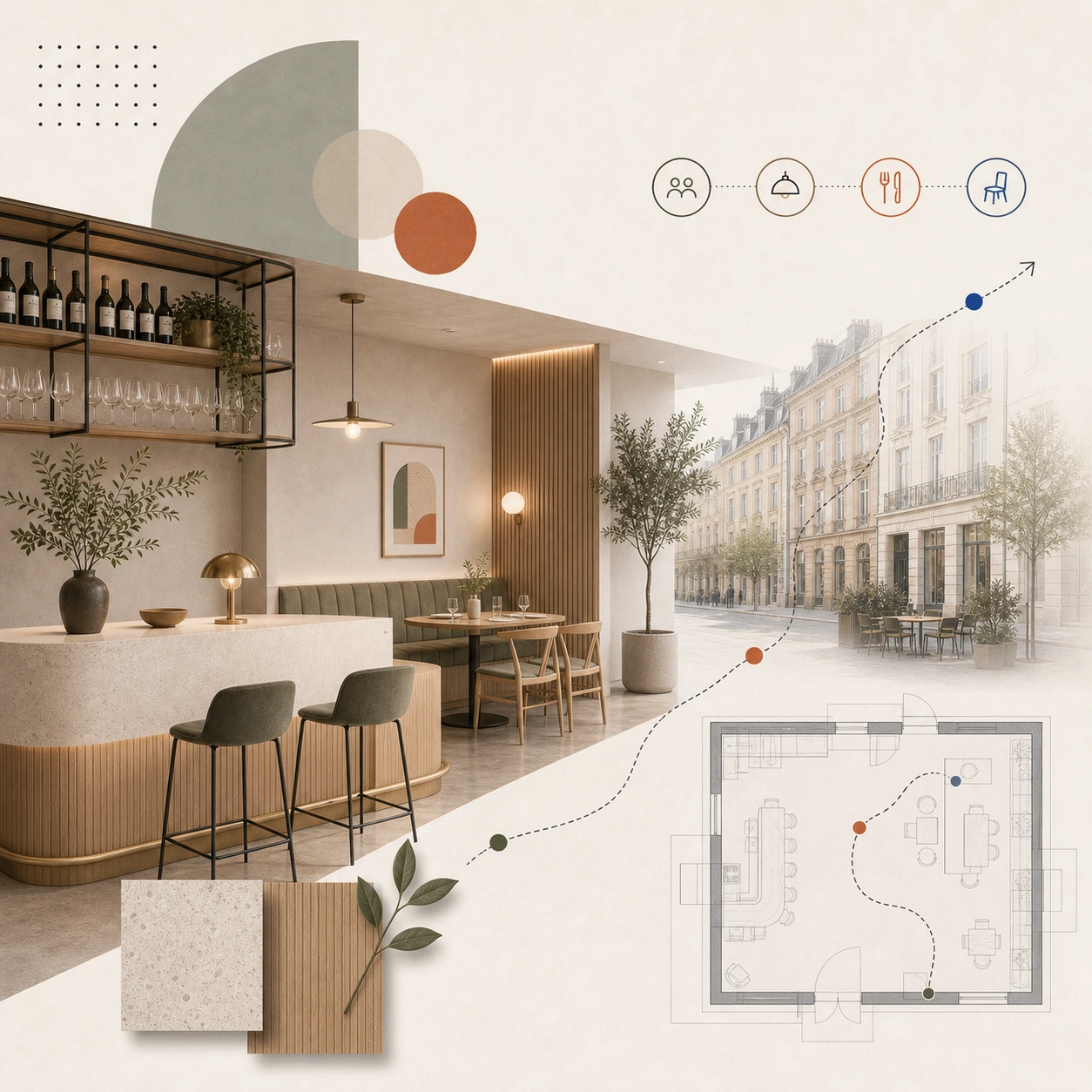 Restauranginredning Stockholm – design för restaurang som öppnar eller renoverar